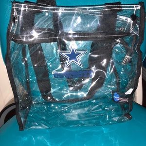 Clear Dallas Cowboys tote